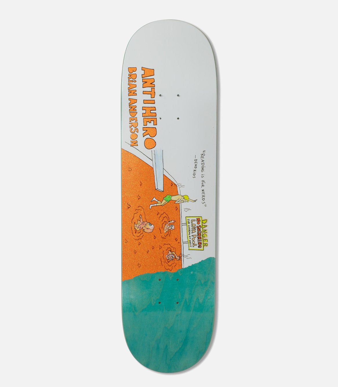 Antihero Brian Anderson Porous Walker Round 3 Deck – Atlas