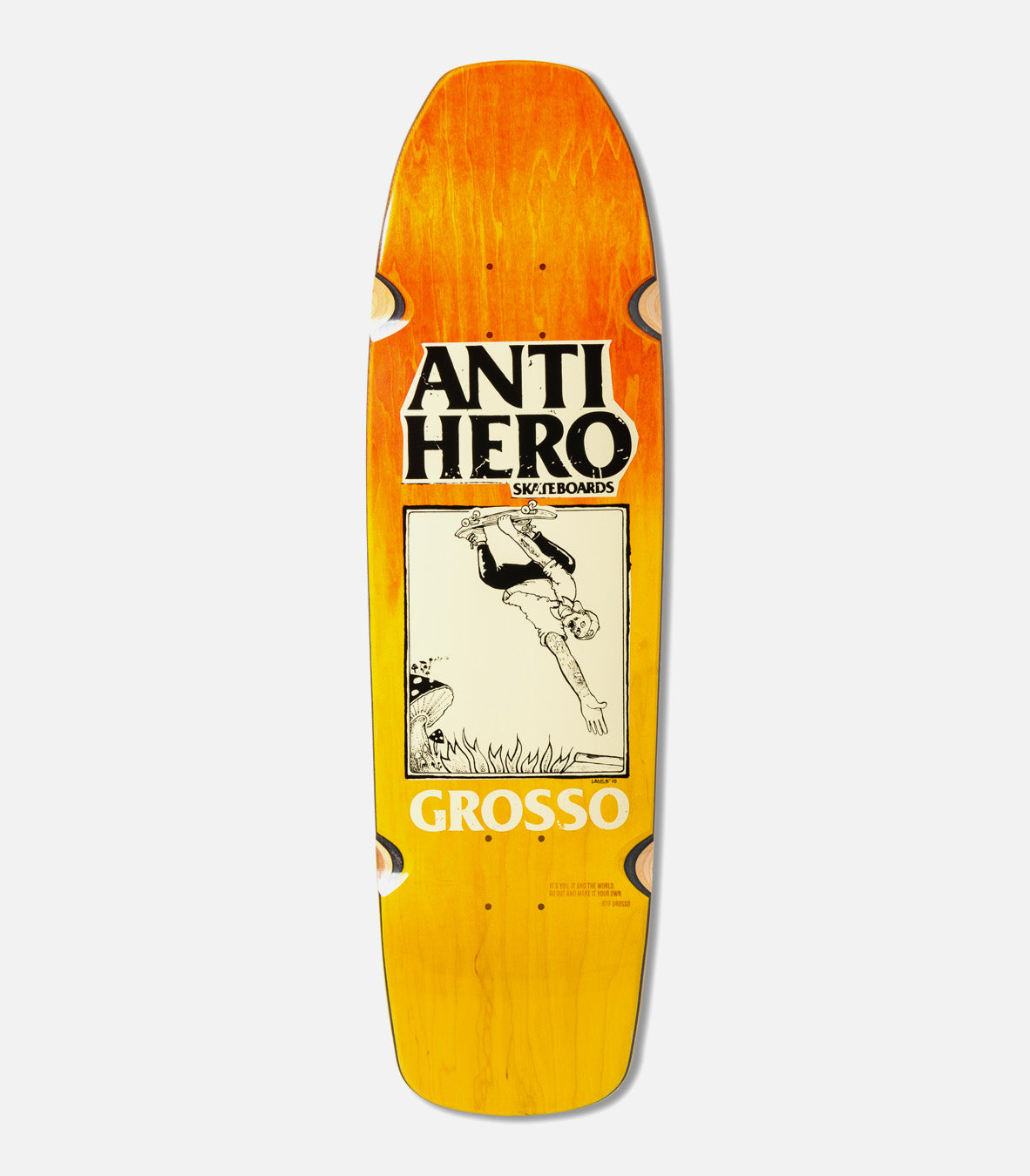 Antihero Jeff Grosso Hand Plant Deck – Atlas