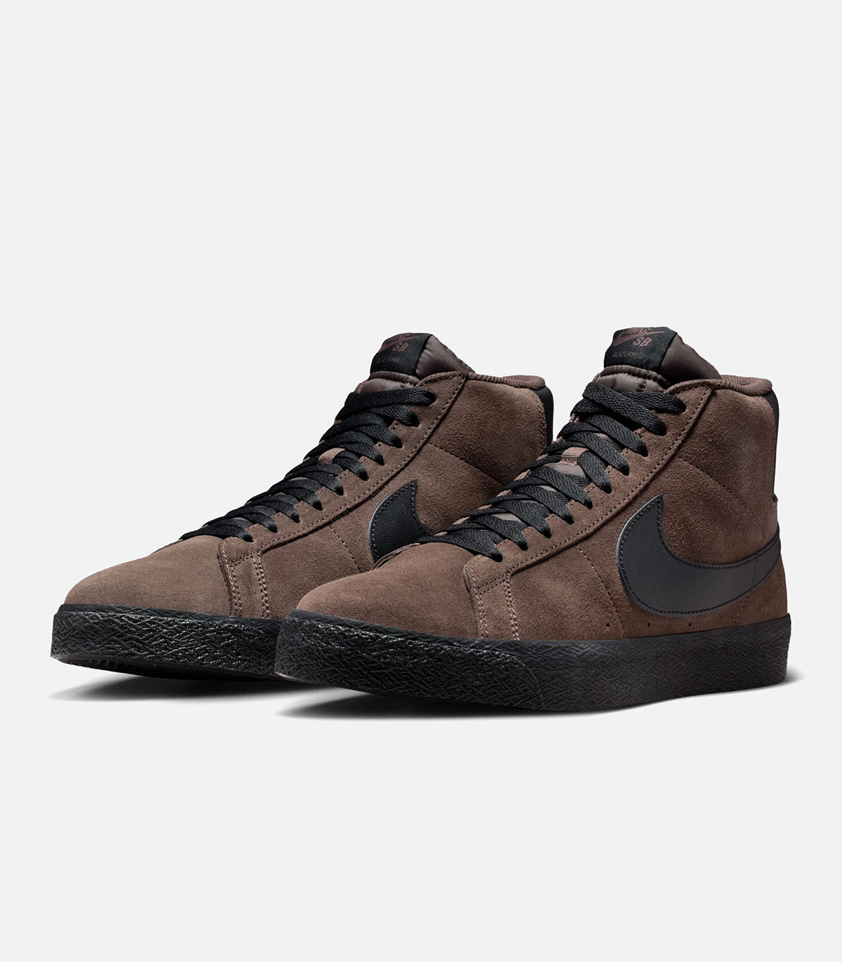 Nike SB Men\'s Blazer Mid Sneaker Light Tan/Black Size 9 Full suede Blazer Mid from @nikesb in a seasonal Baroque  main image 3