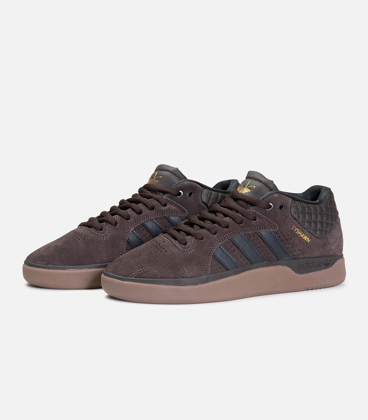 adidas Tyshawn Mid Top Shoes - Carbon/Aurora Coffee/Carbon 10.5UK adidas Tyshawn Mid Top Shoes - Carbon/Aurora Coffee/Carbon 10.5UK