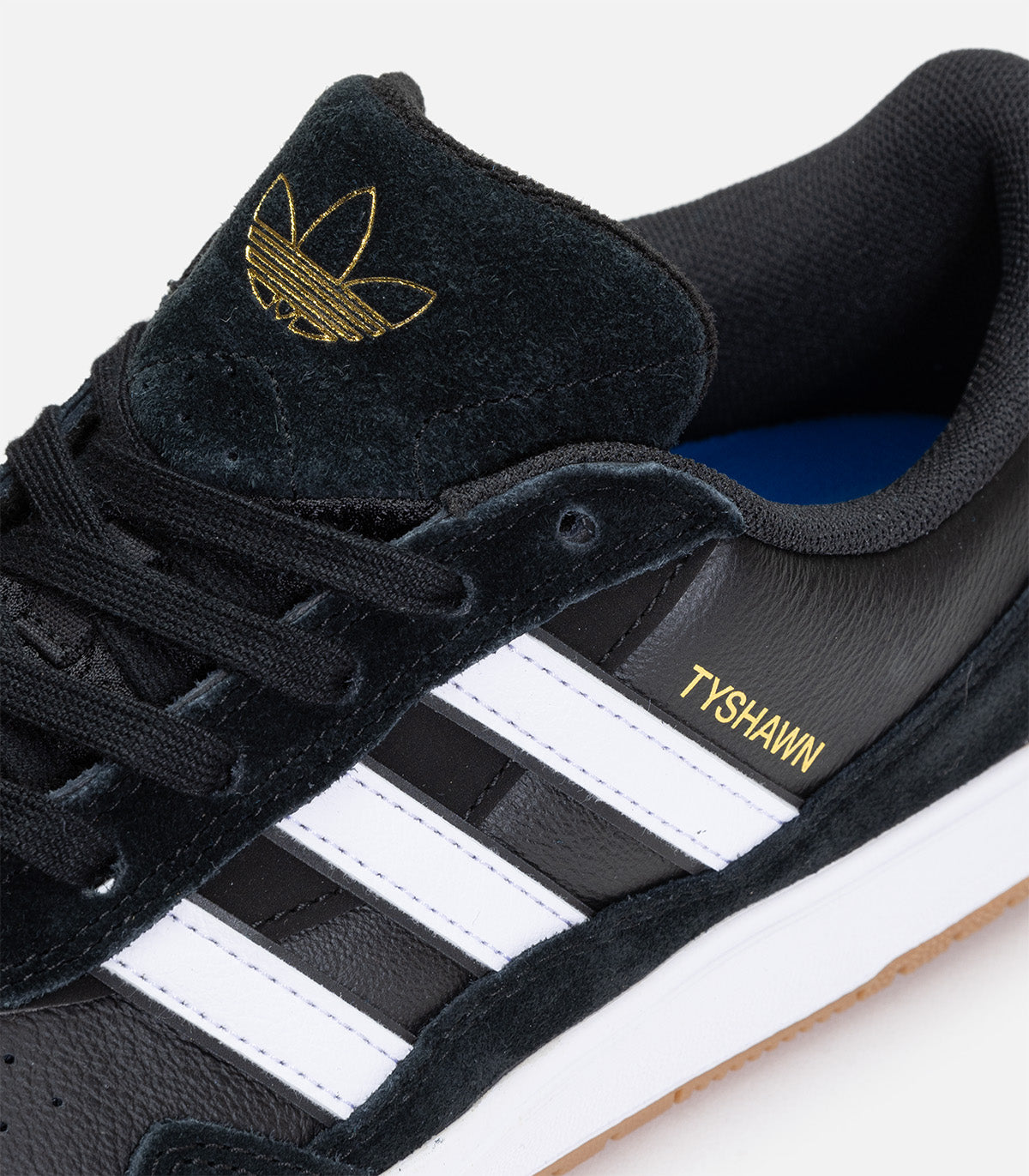 New Adidas Tyshawn 2 \'Black White Gum\' Men\'s Shoes Size 10.5 adidas Tyshawn II Black/White/Gum - Orchard Skateshop main image 3
