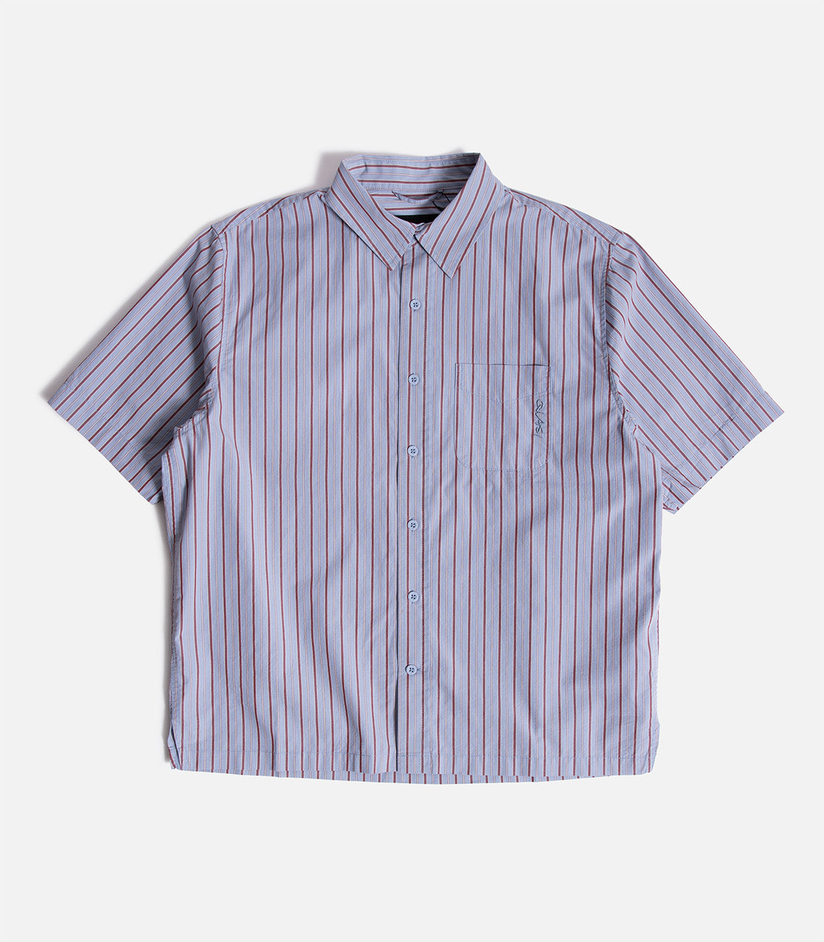 トップス QUASI Quasi Kalvin Short Sleeve Button Up Shirt – Atlas