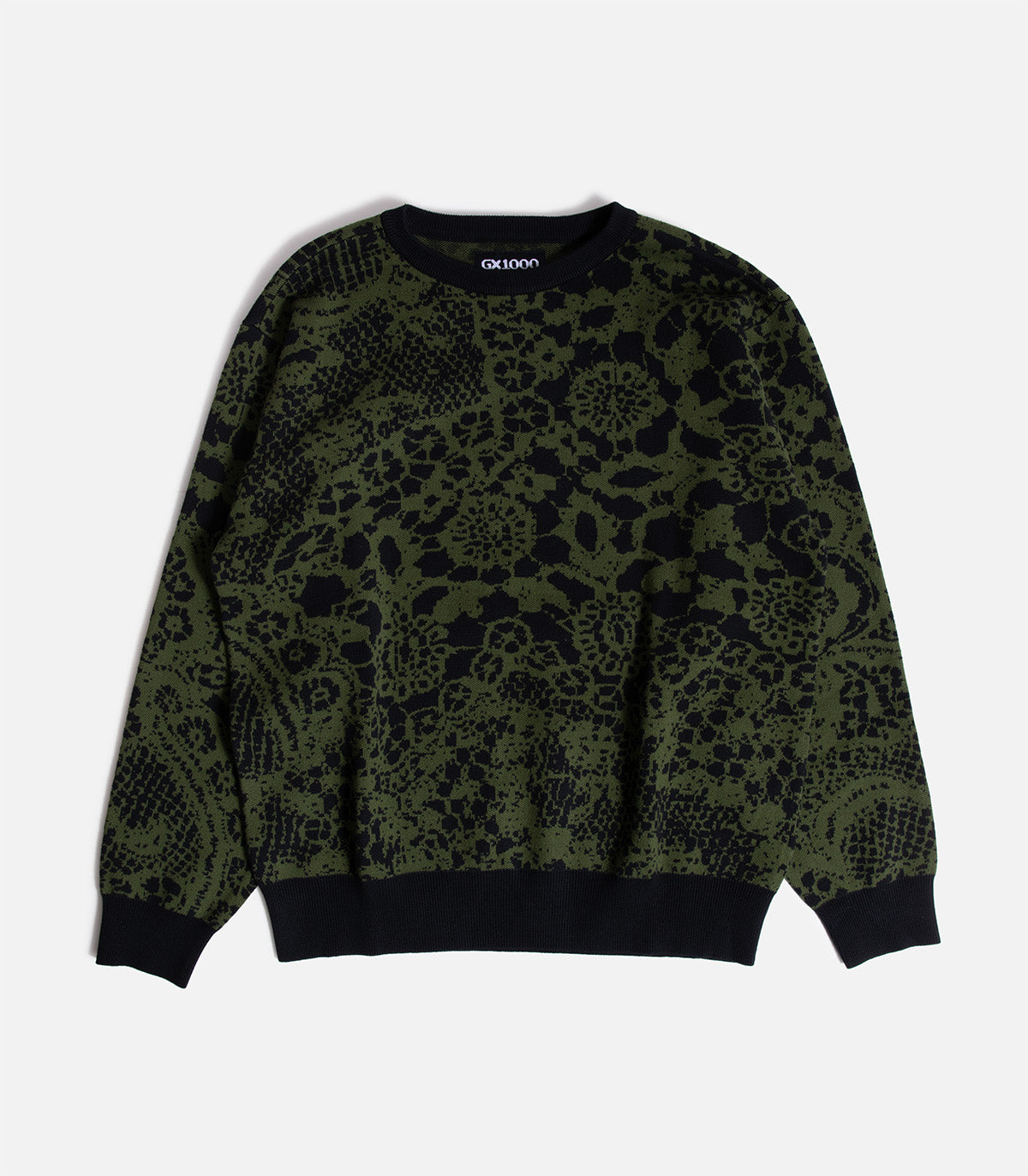 GX1000 ニット GX1000 Jacquard Laced Knit Sweater – Atlas