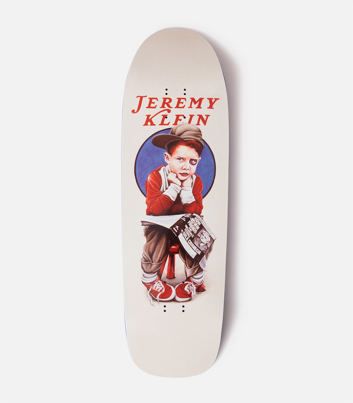 World Industries Jeremy Klein Black Eye Kid EX7 Slick Deck – Atlas