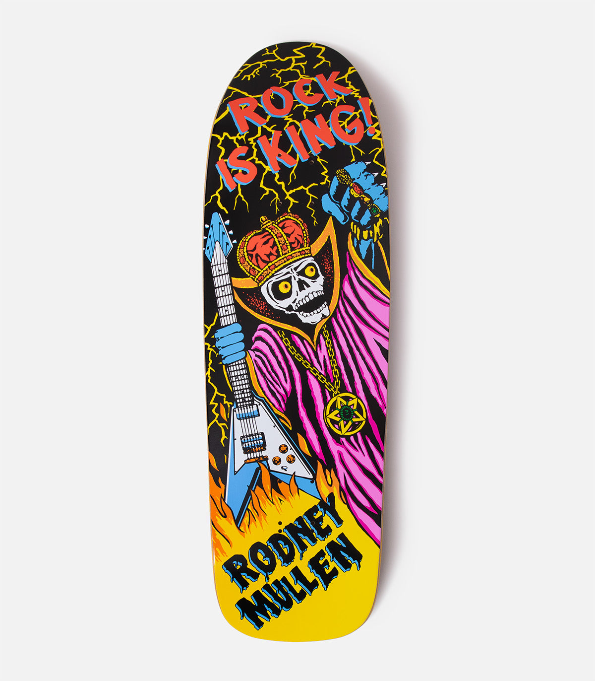 World Industries Rodney Mullen Rock Is King EX7 Deck – Atlas