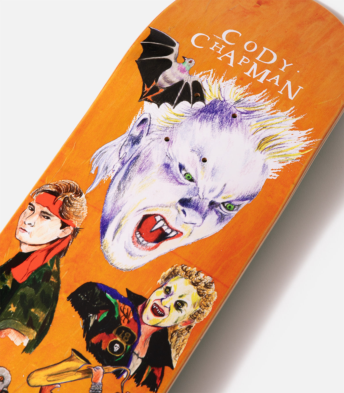 ☆ポンコポンコ☆ ☆チャーリーベアーズ☆ Spirit ☆美品♪ Heroin Nightmare On Egg Street Skateboard Deck - 9.875