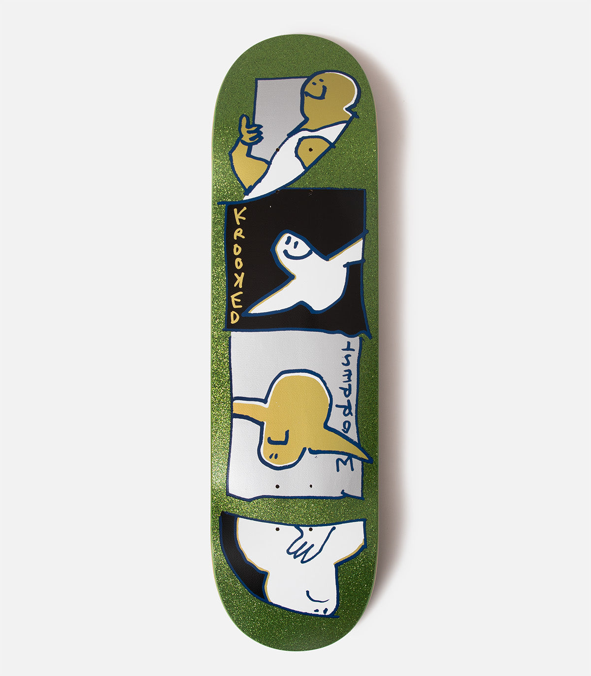 Krooked Bobby Worrest Gold Burd Slick Deck – Atlas