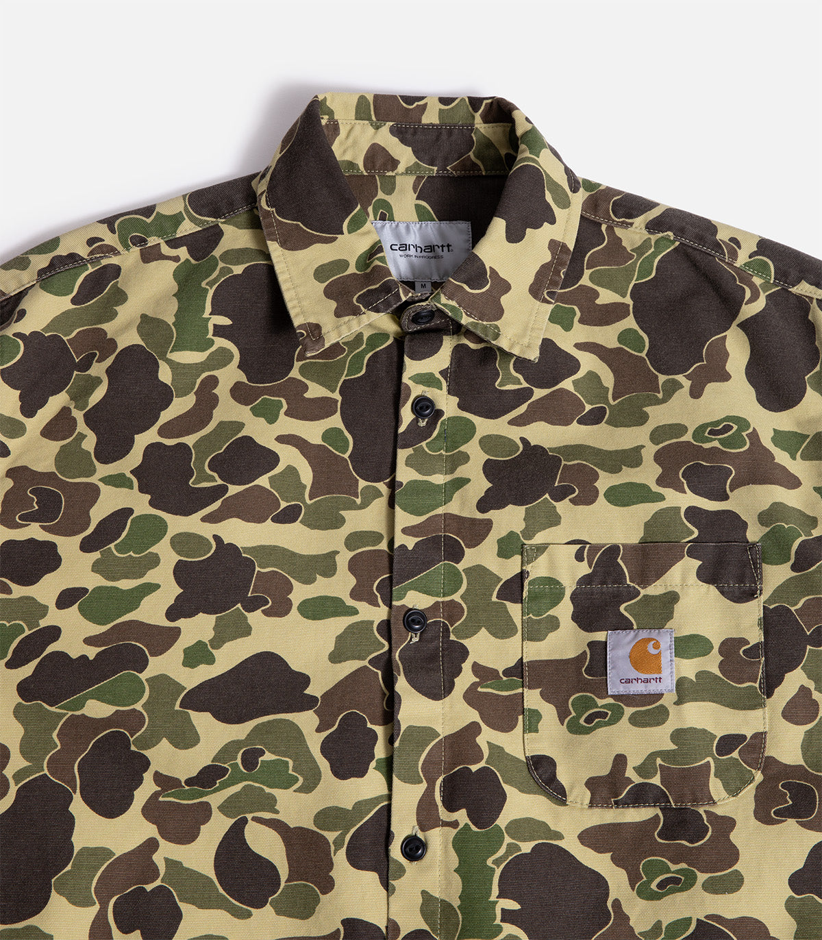 Carhartt柄シャツ Carhartt WIP Longsleeve Duck Shirt – Atlas