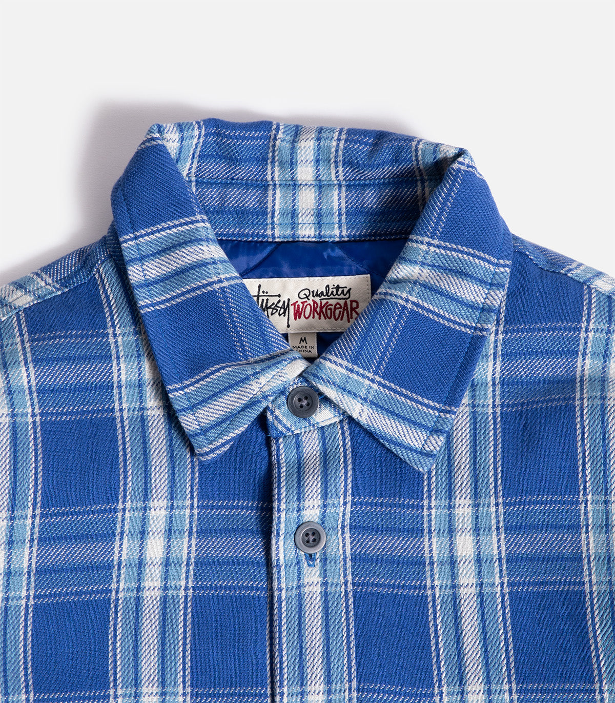 Stussy Lau Plaid Shirt Jacket – Atlas