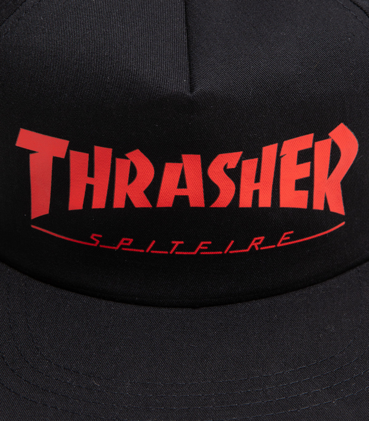 SpitfirewheelとThrasherスケートキャップセット Thrasher X Spitfire Snapback Hat – Atlas