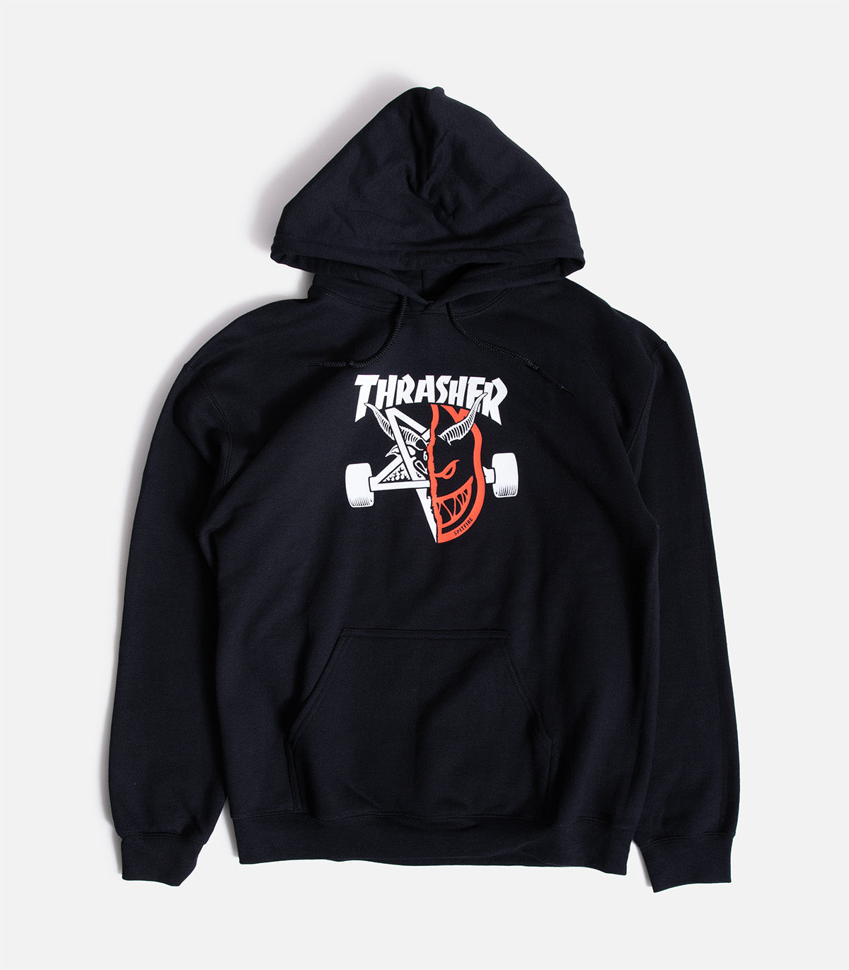 THRASHER ファイヤーパターン　フェード　90s 00s 37 Thrasher X Spitfire Thrash & Burn Hooded Sweatshirt – Atlas