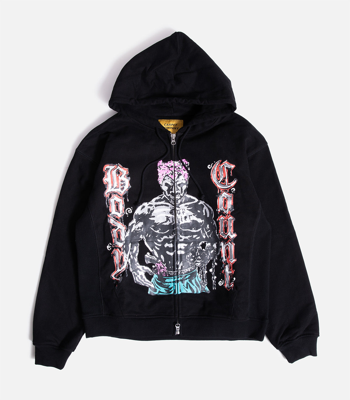 Carpet Bodycount Zip Up Hooded Sweatshirt – Atlas