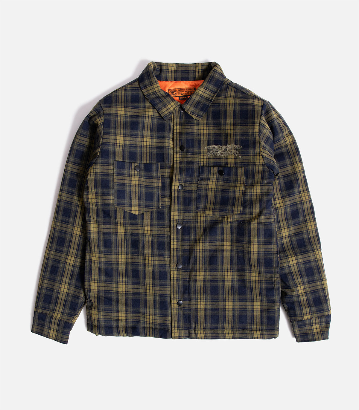 Antihero Hecho Por Skate Flannel Jacket – Atlas