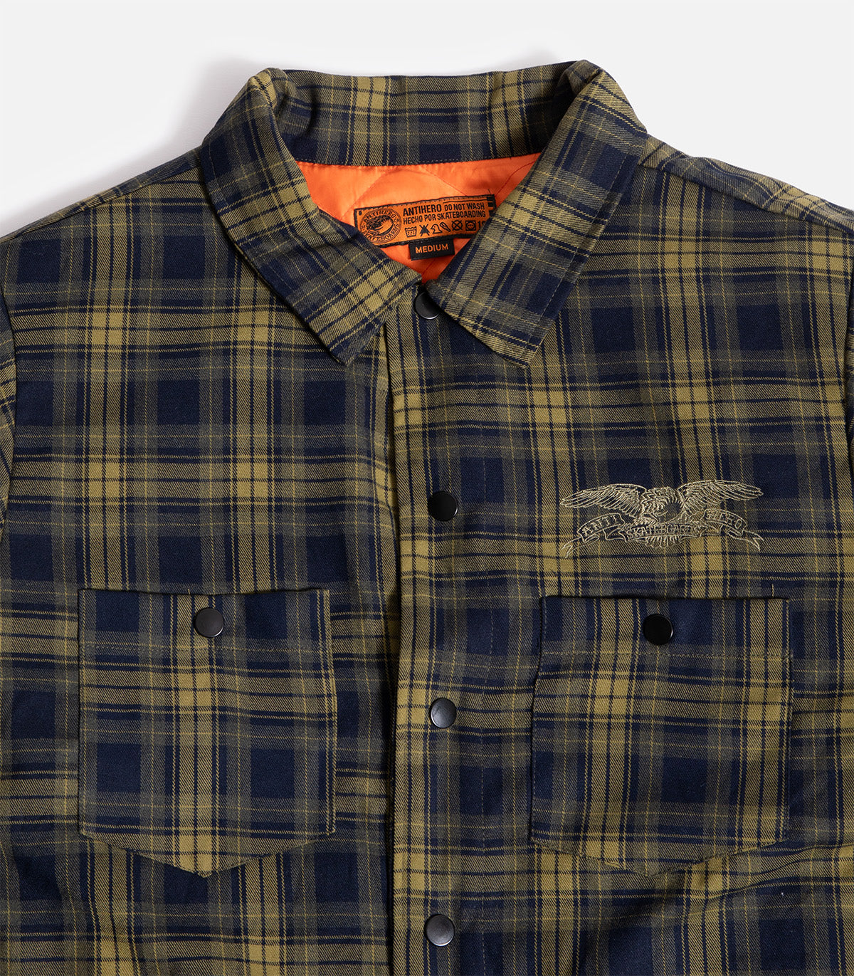 Antihero Hecho Por Skate Flannel Jacket – Atlas