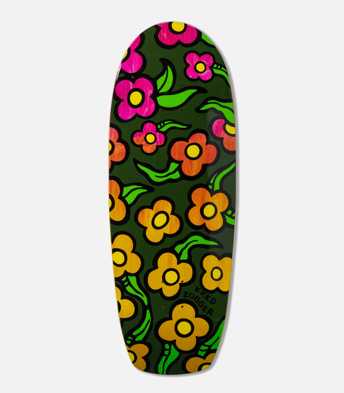 スケートボード KROOKED TEAM ZOGGER Krooked WildStyle Zogger Deck – Atlas