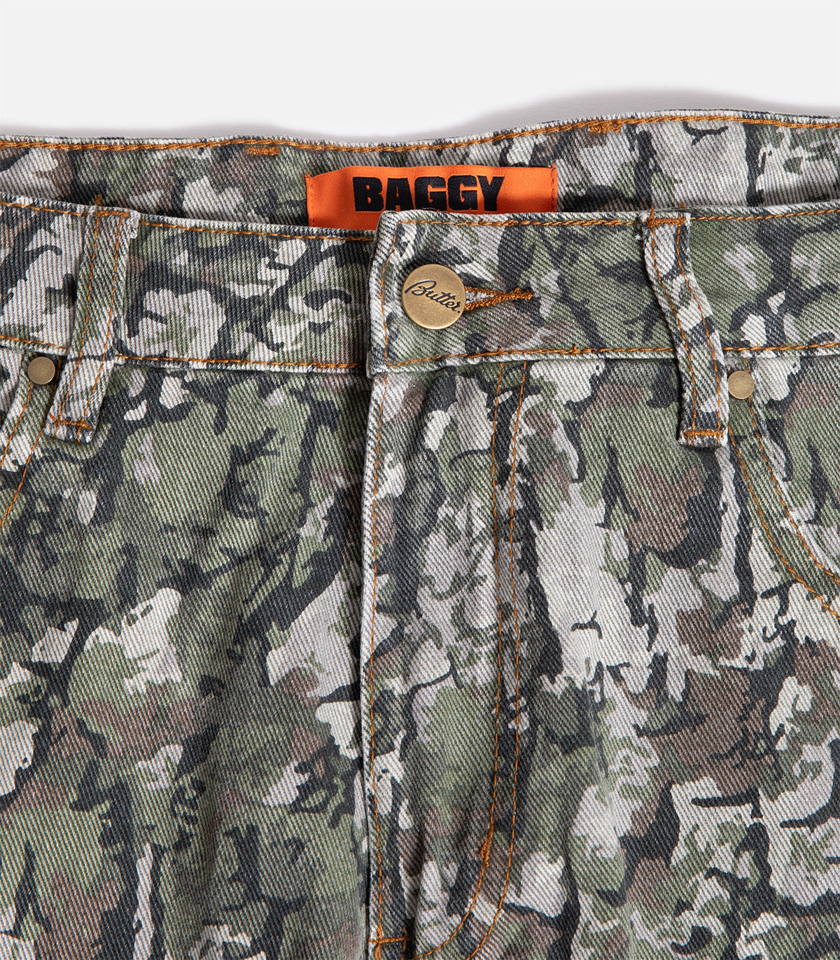 Butter Goods Bark Camo Denim Jeans – Atlas