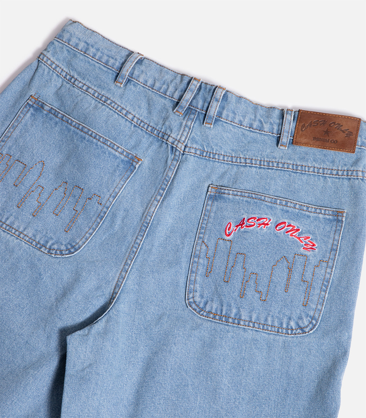 Cash Only Logo Denim Shorts – Atlas