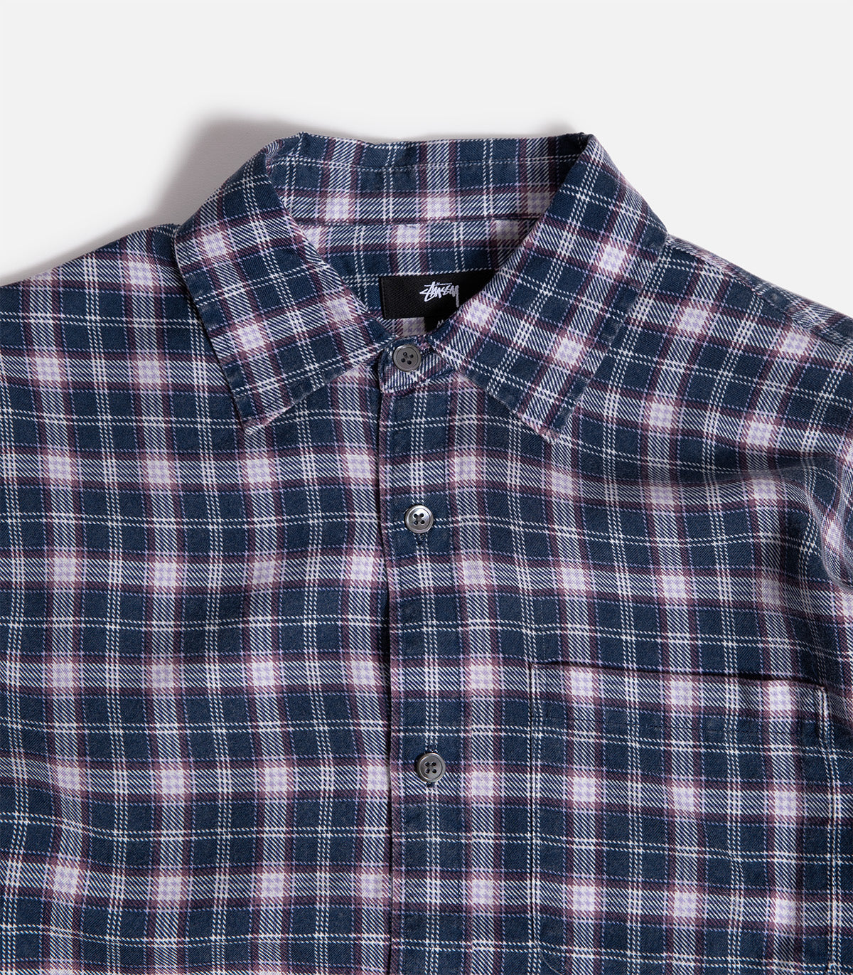 Stussy Matthew Shirt チェック　Sサイズ Stussy Matthew Printed Plaid Shirt Blue Men's - SS24 - US