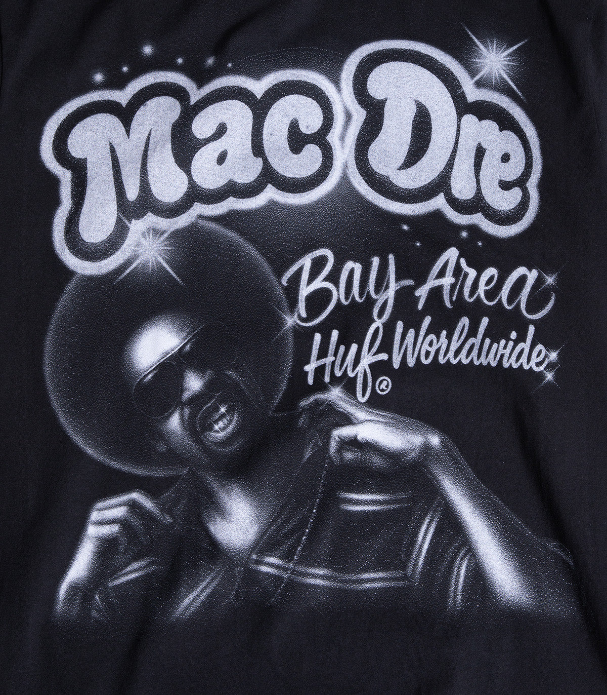 Huf Mac Dre Airbrush T-Shirt – Atlas