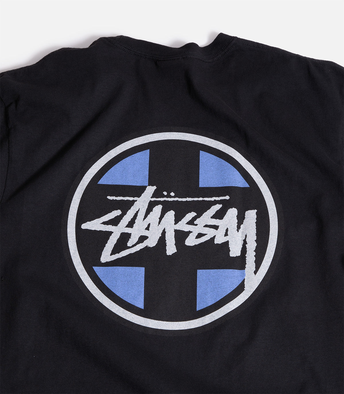 Stussy Cross Dot Pigment Dyed T-Shirt – Atlas
