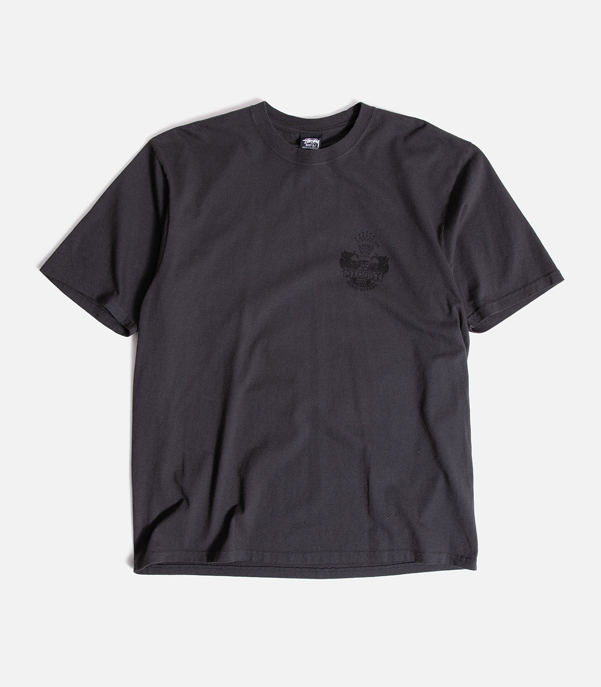 Stussy Built To Last Pigment Dyed T-Shirt – Atlas