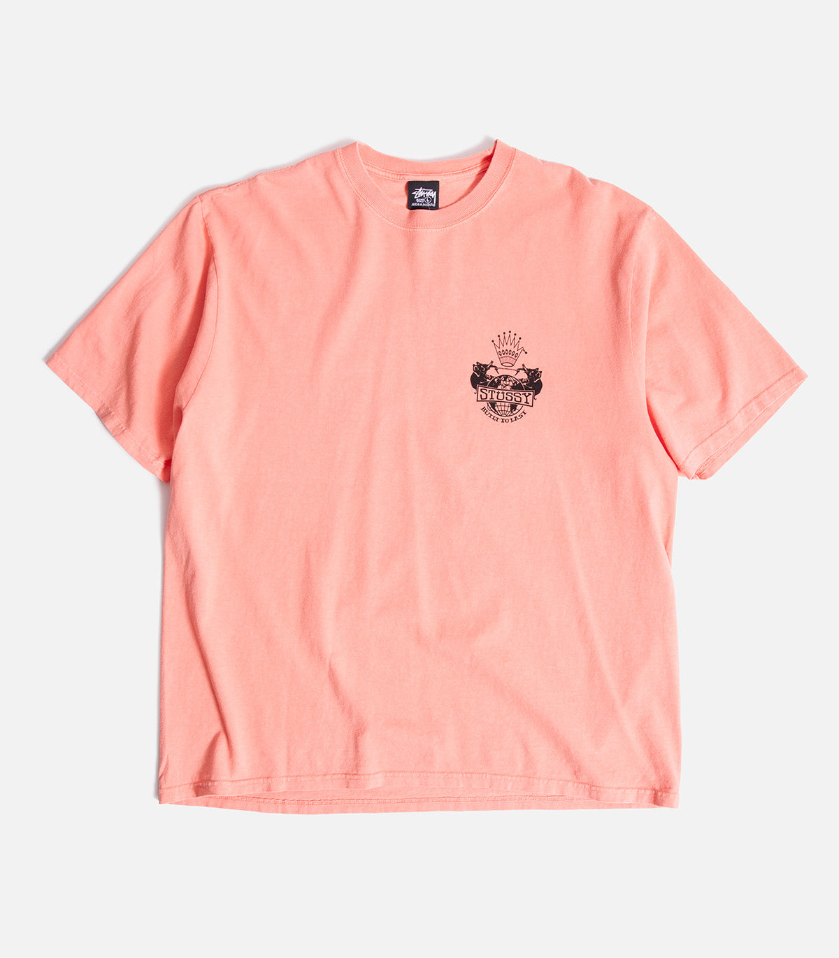 Stussy Built To Last Pigment Dyed T-Shirt – Atlas