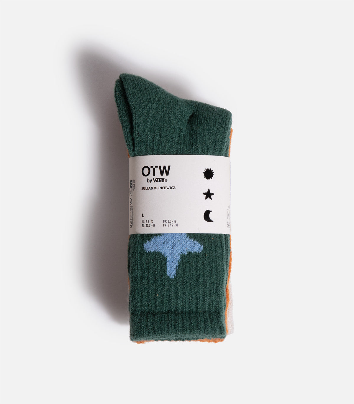 VAN 糸ピンス Vans Off The Wall X Julian Klincewicz Sock Three Pack – Atlas
