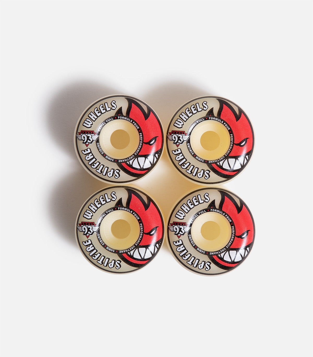 スケートボード spitfire f4 radial full 93du 54mm Spitfire Formula Four Radial Full Wheel 93DU – Atlas