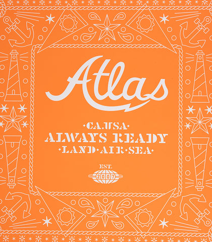 Allister Lee Bandana Screen Print Heart Tour Art Piece