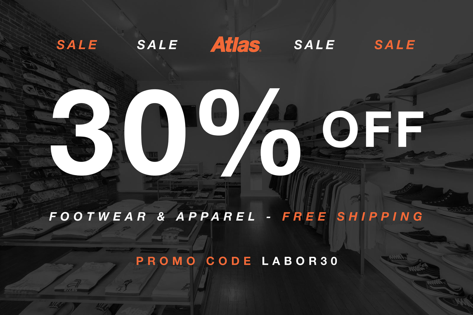 The Atlas Labor Day Weekend Sale