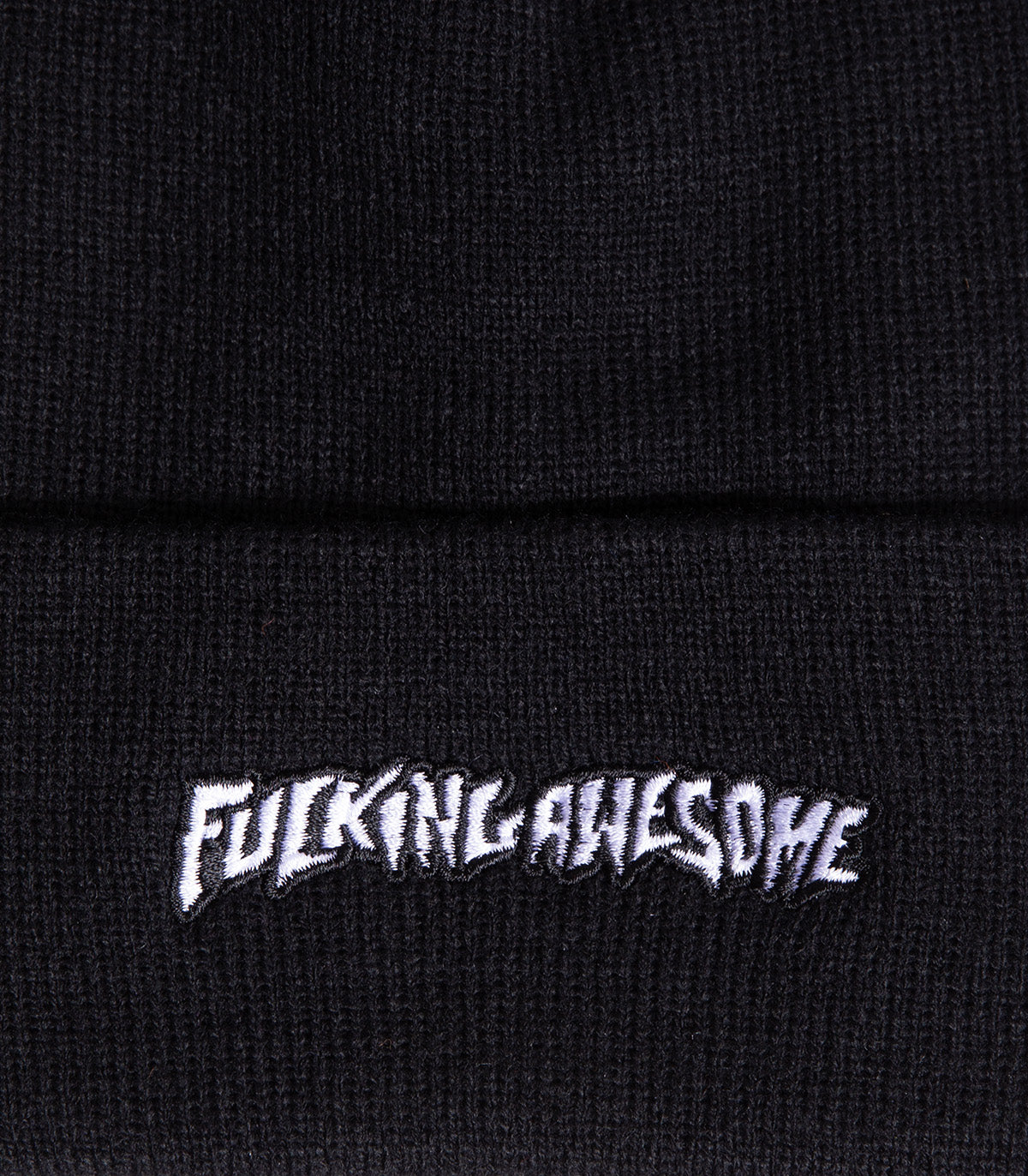 Fucking Awesome Little Stamp Embroidered Beanie