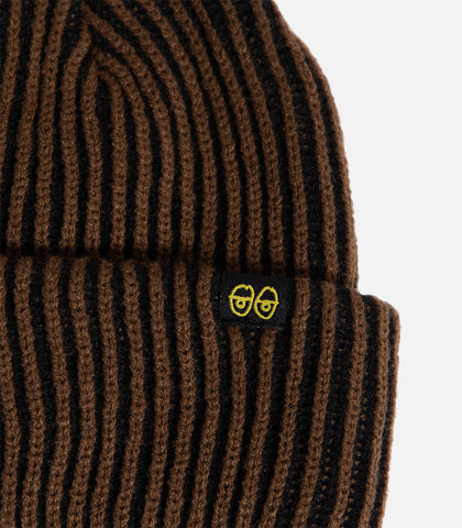 Krooked Eyes Clip Cuff Beanie