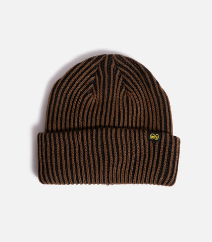 Krooked Eyes Clip Cuff Beanie