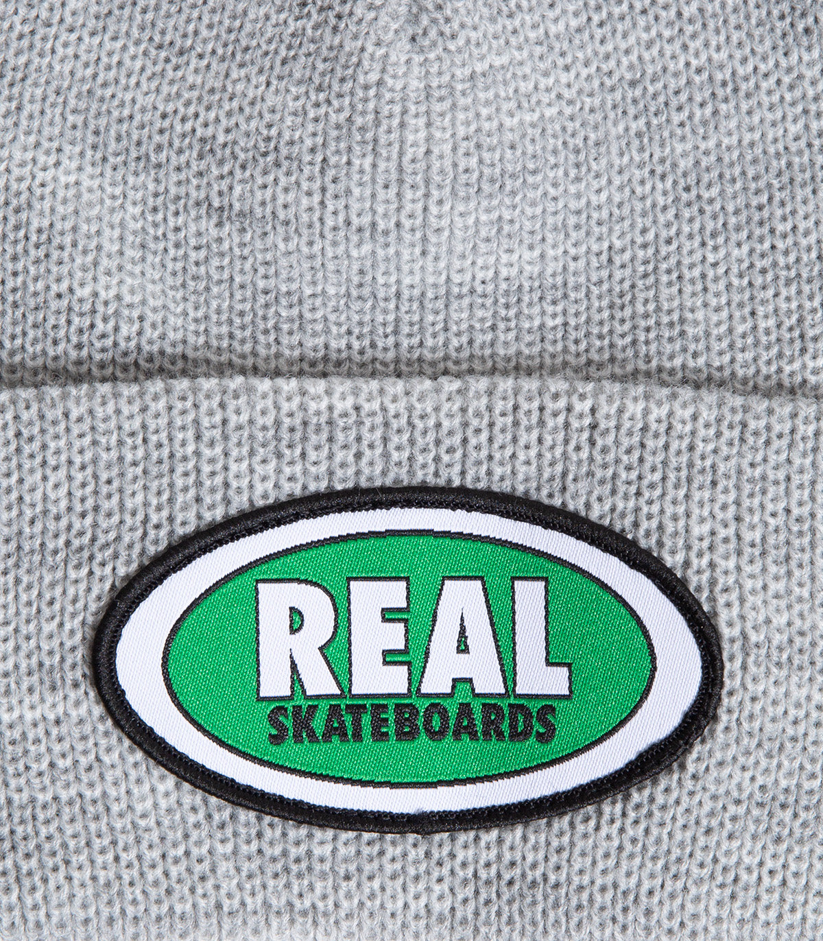 Real Oval Cuff Beanie