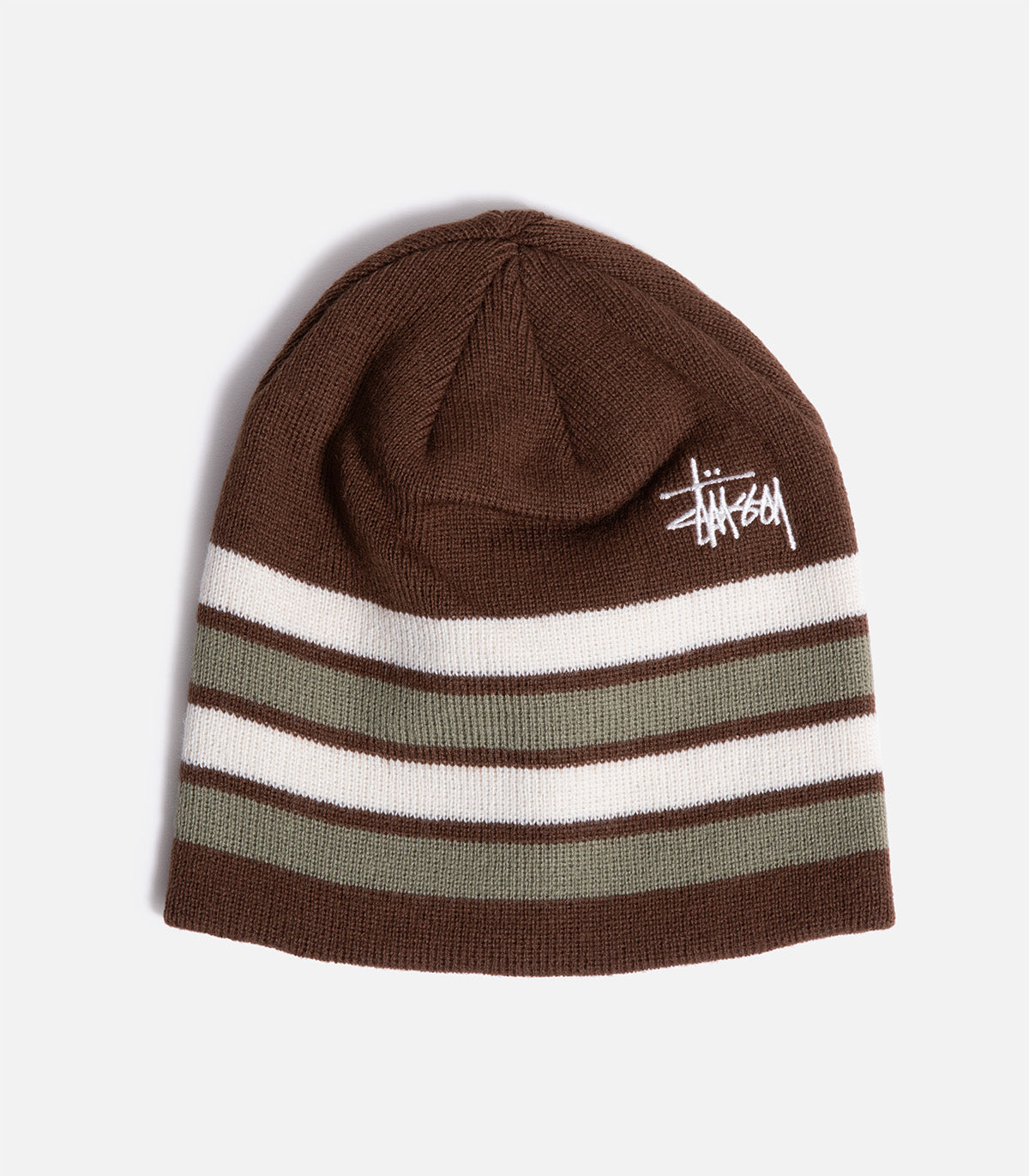 Stussy Basic Striped Skullcap Beanie