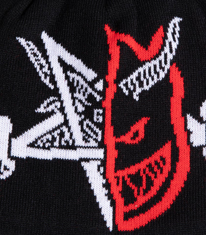 Thrasher X Spitfire Thrash & Burn Skully Beanie