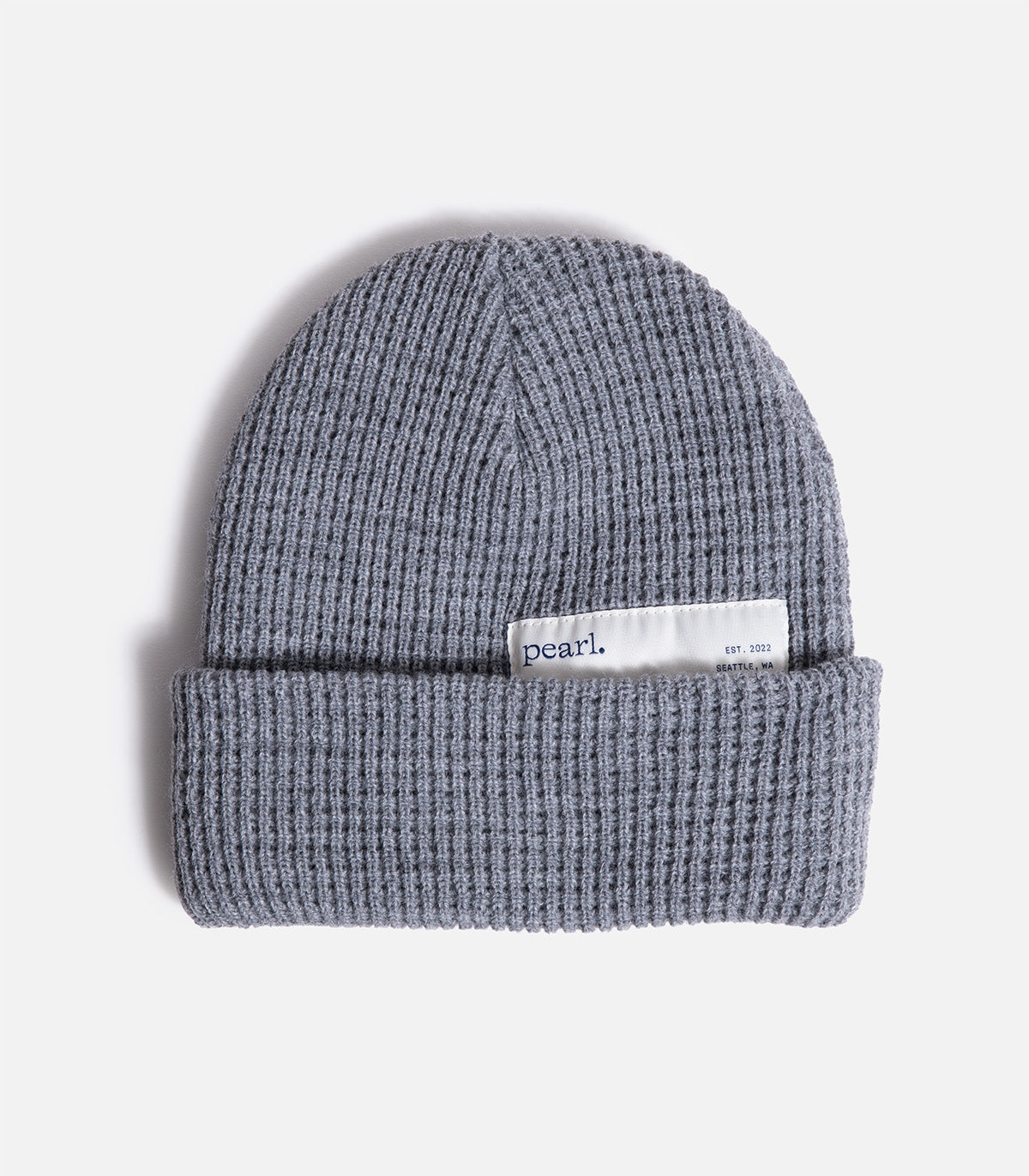 Pearl Hidden Label Waffle Beanie