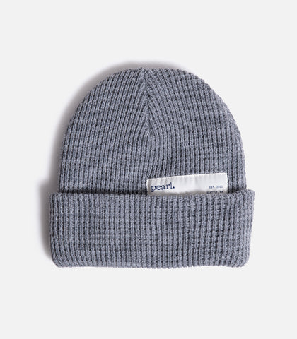 Pearl Hidden Label Waffle Beanie