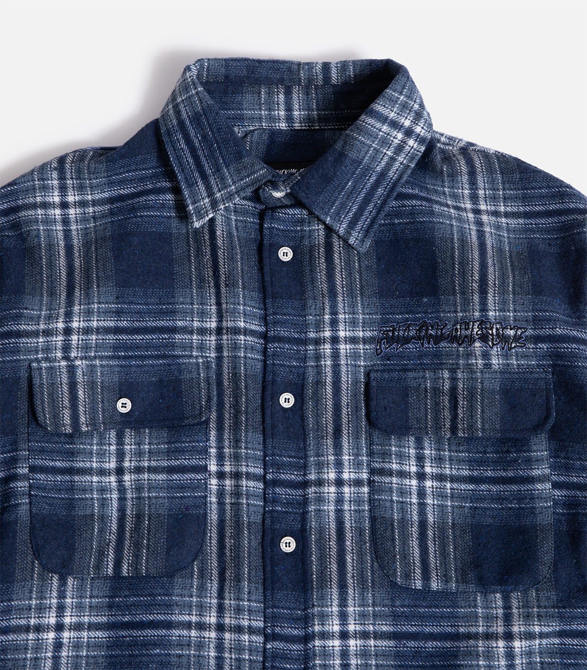 Fucking Awesome Long Sleeve Flannel