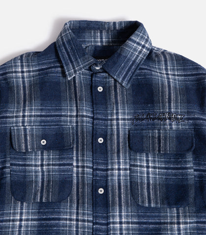 Fucking Awesome Long Sleeve Flannel
