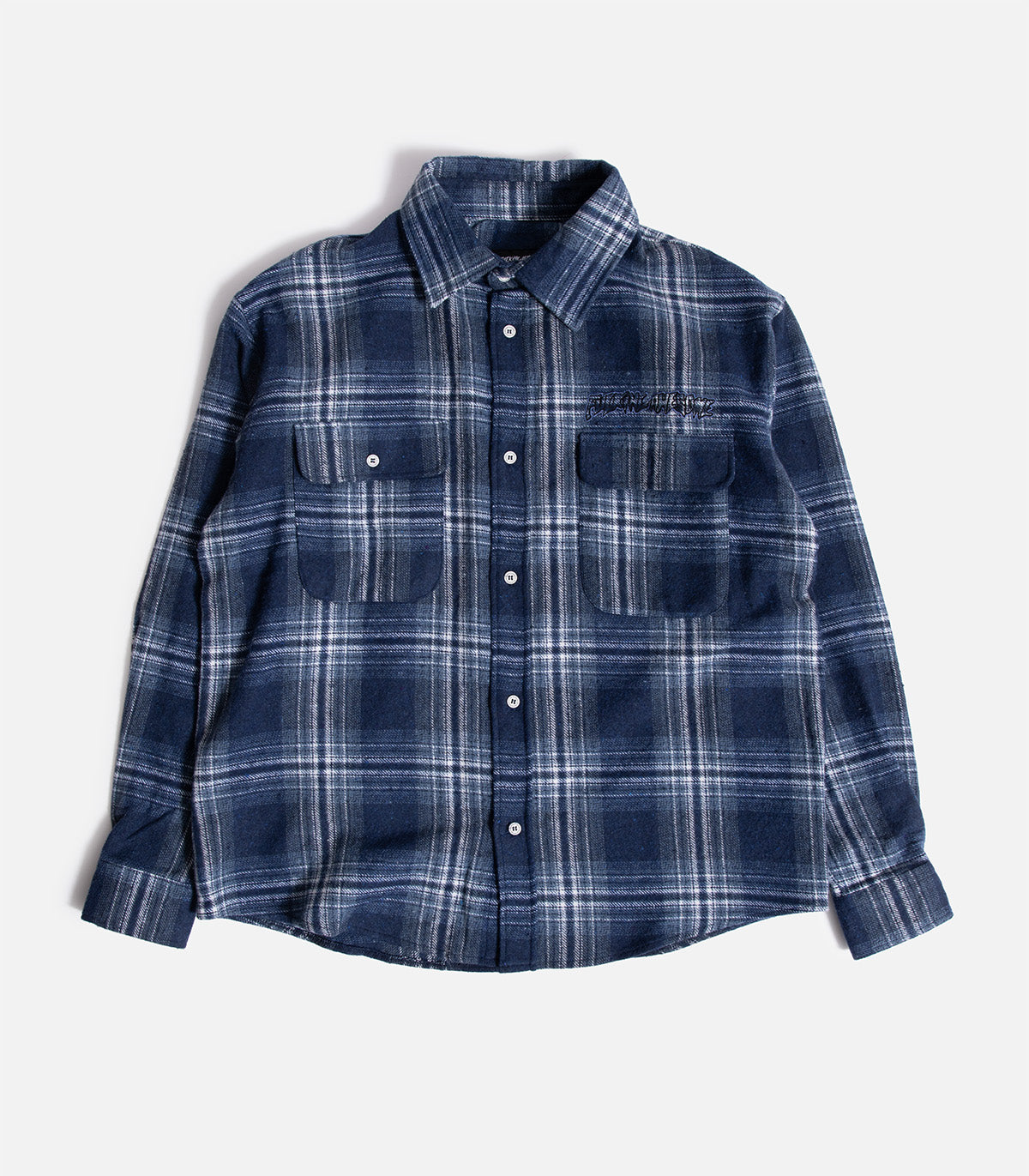 Fucking Awesome Long Sleeve Flannel