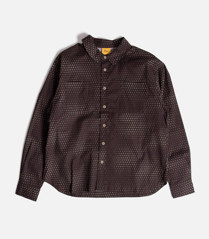 Dime Pixel Button Up Shirt