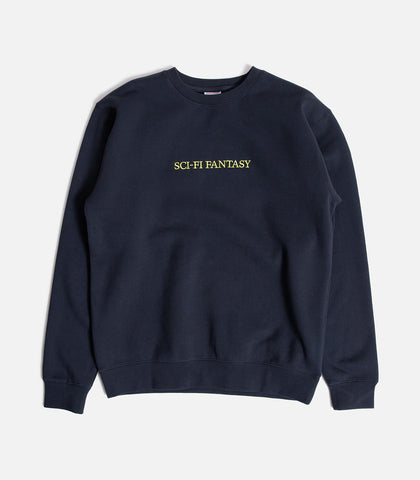 Sci-Fi Fantasy Logo Crewneck Sweatshirt