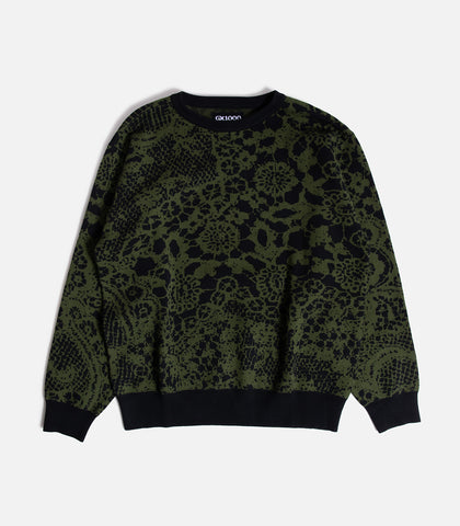 GX1000 Jacquard Laced Knit Sweater