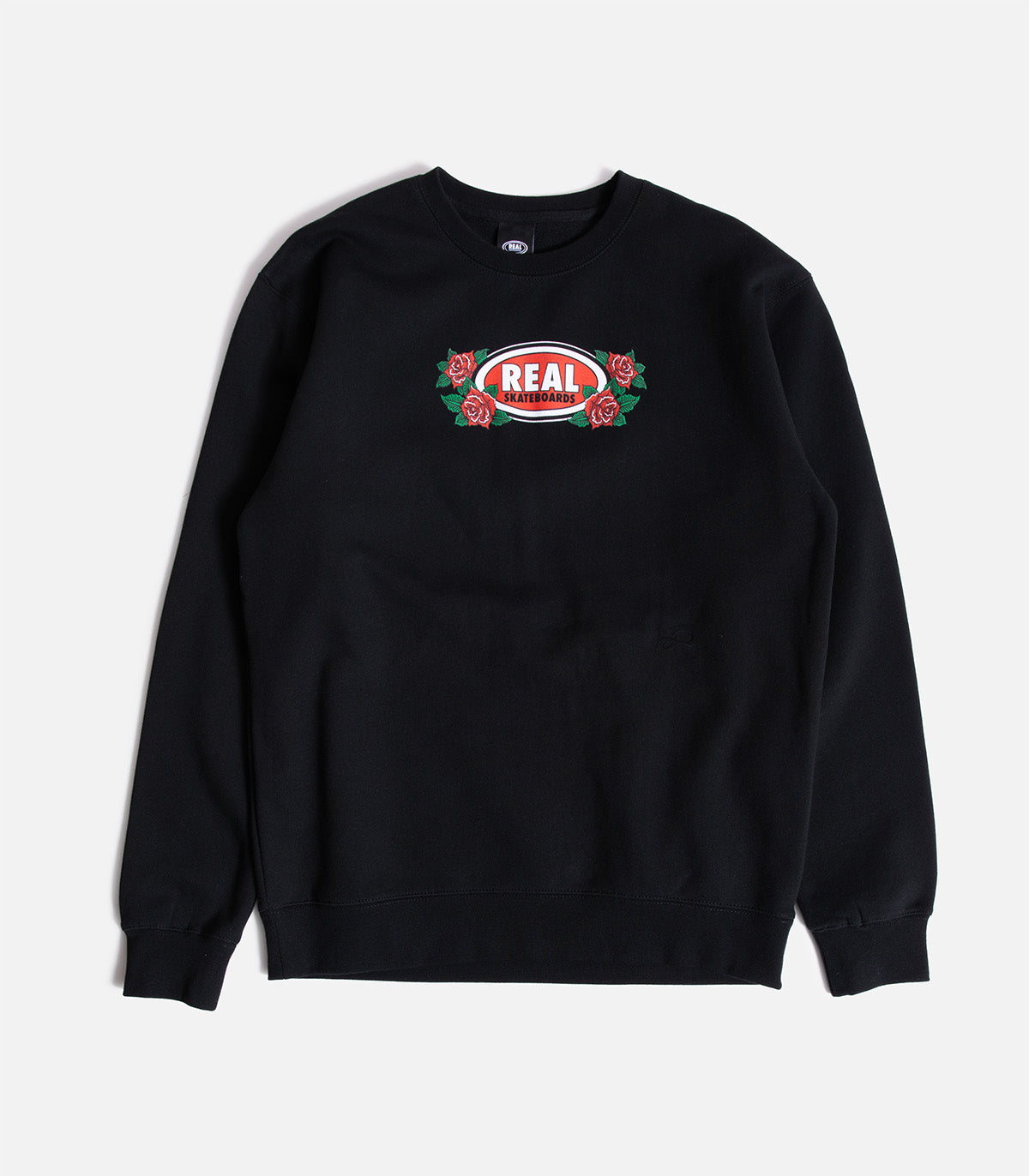 Real Rose Oval Crewneck Sweatshirt