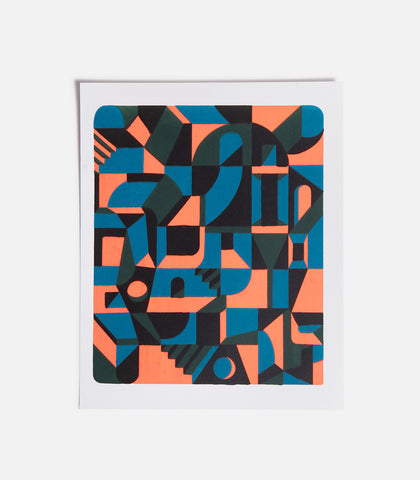 Dane Nomellini Untitled Print Heart Tour Art Piece