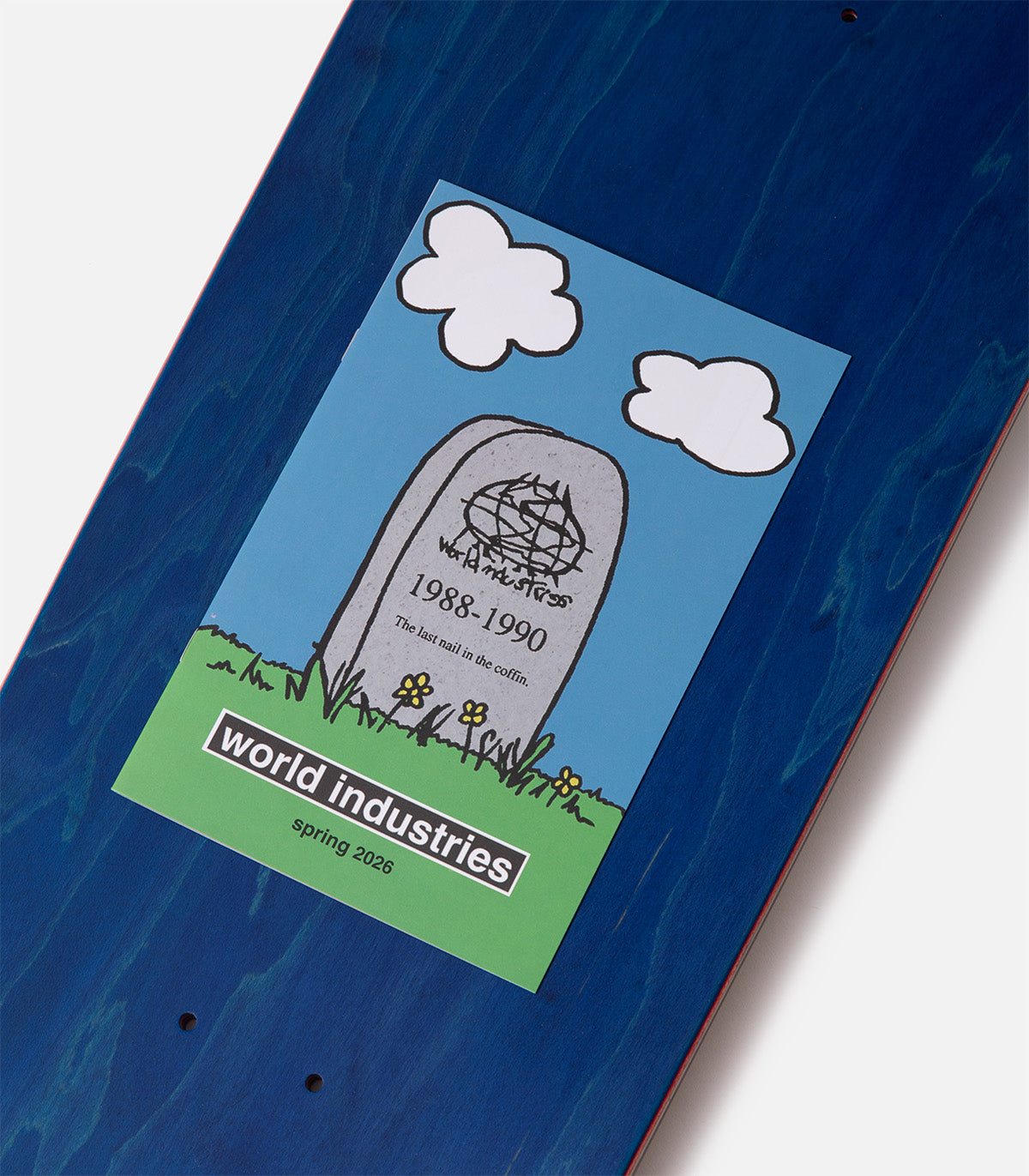 World Industries Jeremy Klein Black Eye Kid EX7 Slick Deck