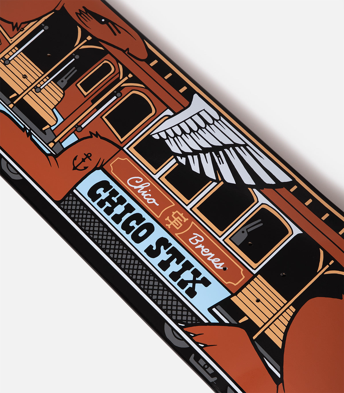 Chico Stix X Jeremy Fish Hill Hopper Deck