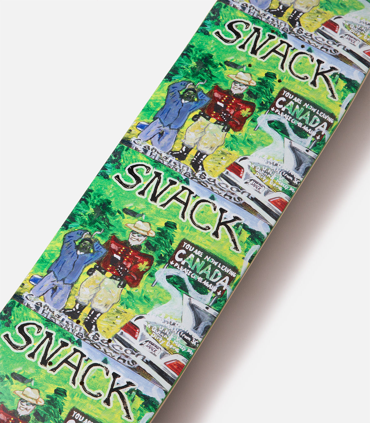 Snack Zach May Canadian Bacon & Hash Browns Deck