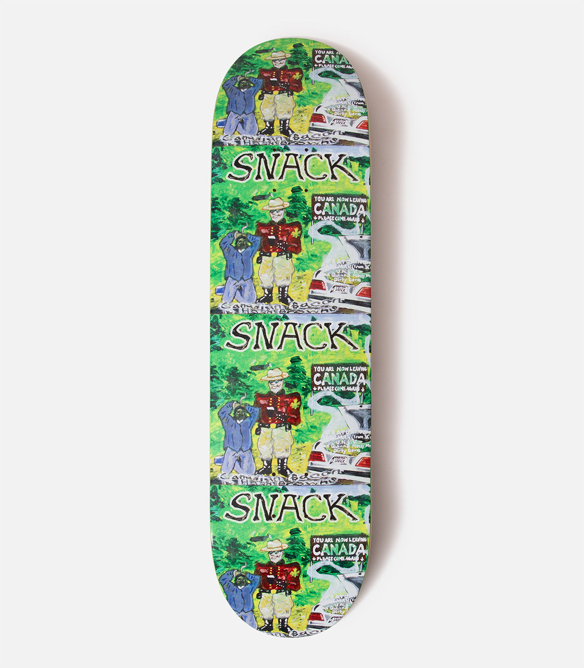 Snack Zach May Canadian Bacon & Hash Browns Deck